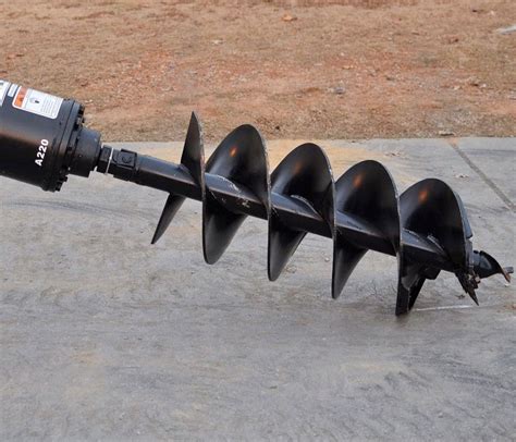 18 inch skid steer auger bit|36 auger for skid steer.